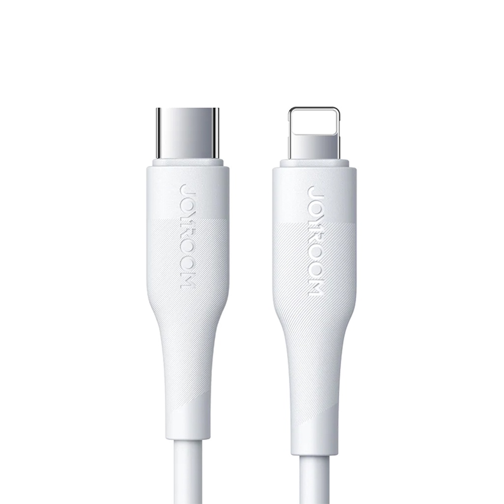 Cabo Usb A 20W Lightning 2.0 Reforçado 1,2m Branco Joyroom