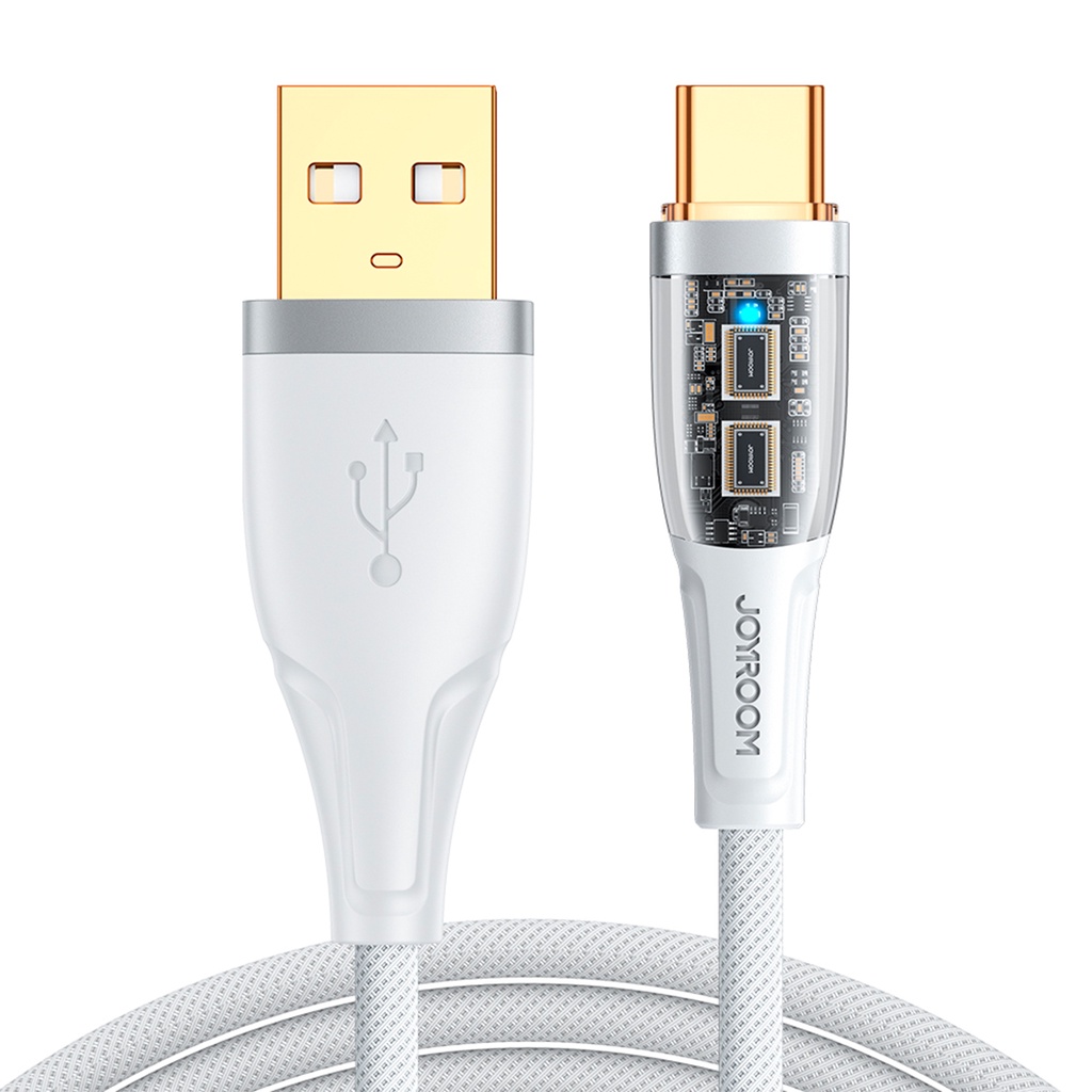 Cabo Usb C 2.0 Carregamento Ultra Rápido 1,2m Branco Joyroom