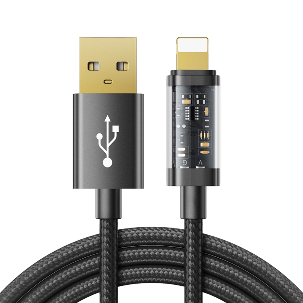 Cabo Usb Para Lightning 20W Carga Rápida 1,2m Preto Joyroom