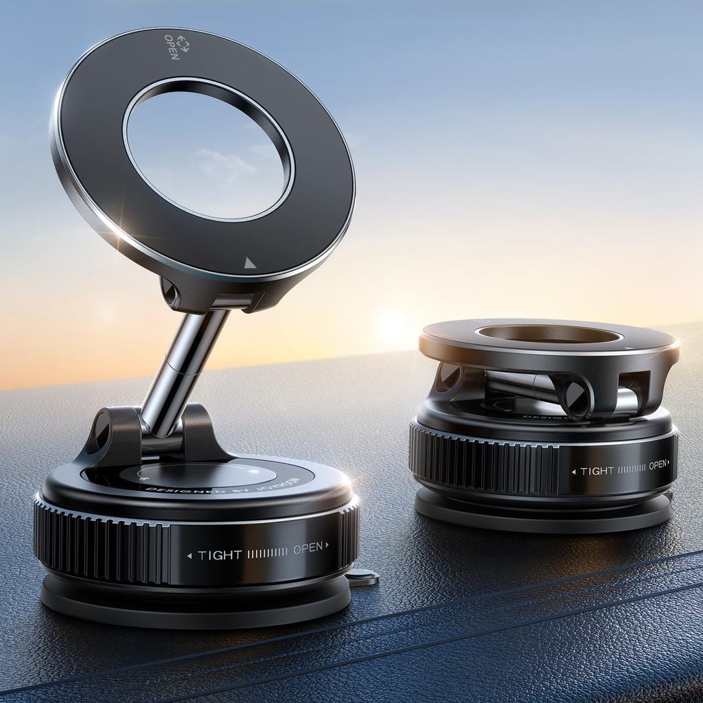 Suporte Magnético para Telefone JOYROOM para Carro, Suporte de Telefone com Ventosa de Maior Força, 360 Graus °   Suport