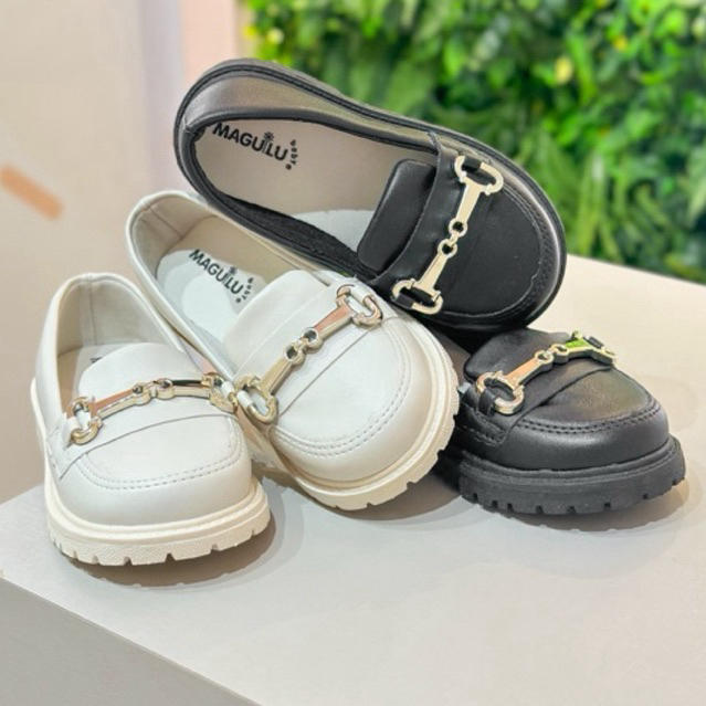 Mocassim Infantil  para Meninas Sapato Confortável Versátil Sintético