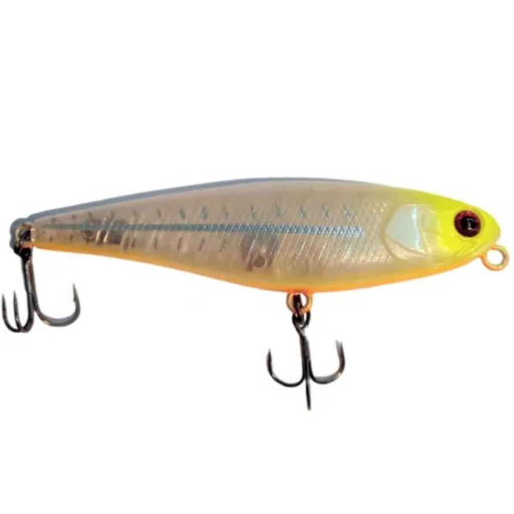 Isca Artificial para Pescaria Jackall Water Moccasin 75 7,5cm 9,4g – Cor Chartreuse Head Bone