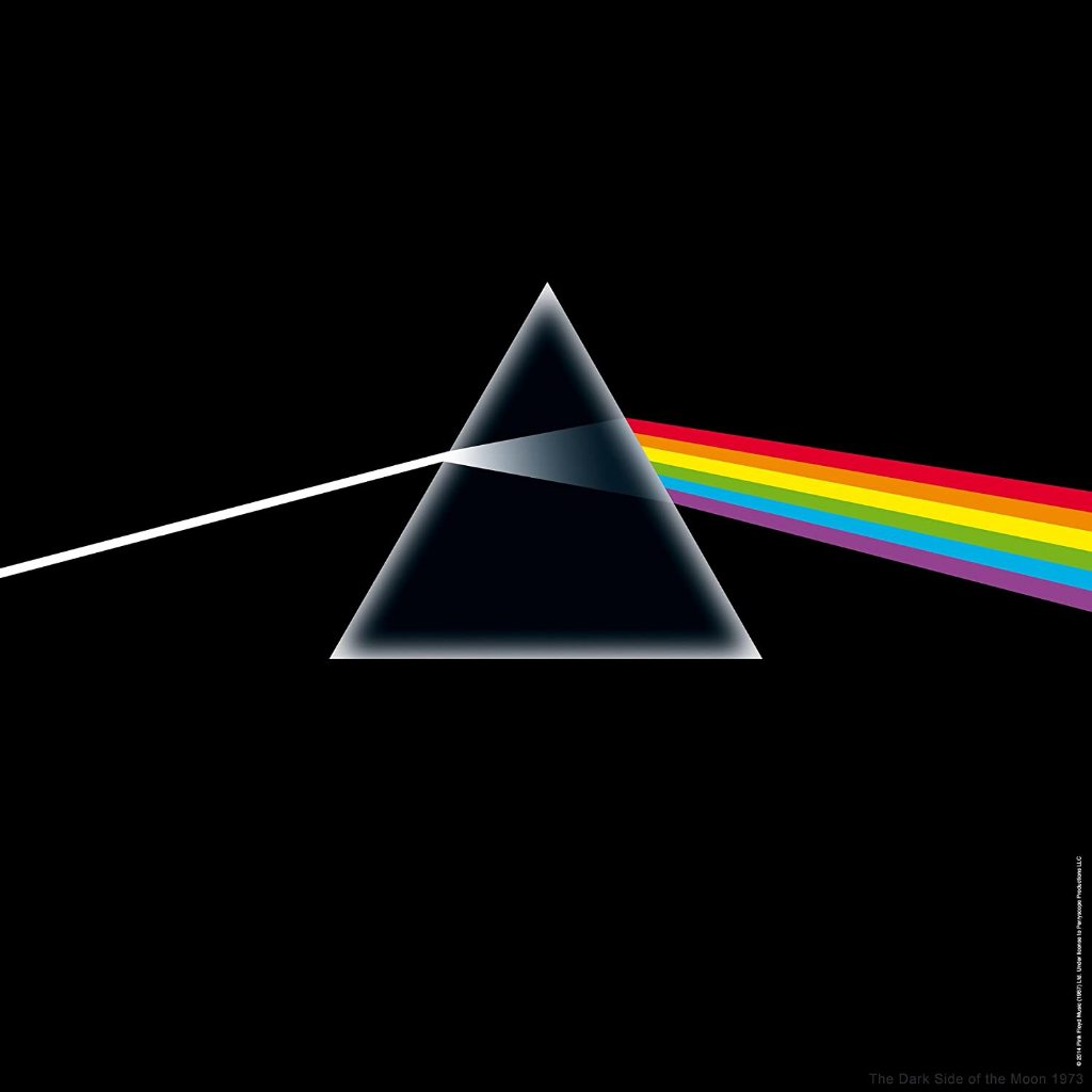 Quadros decorativos pink floyd, The Dark side off the moon. para pub, bar, barbearia.