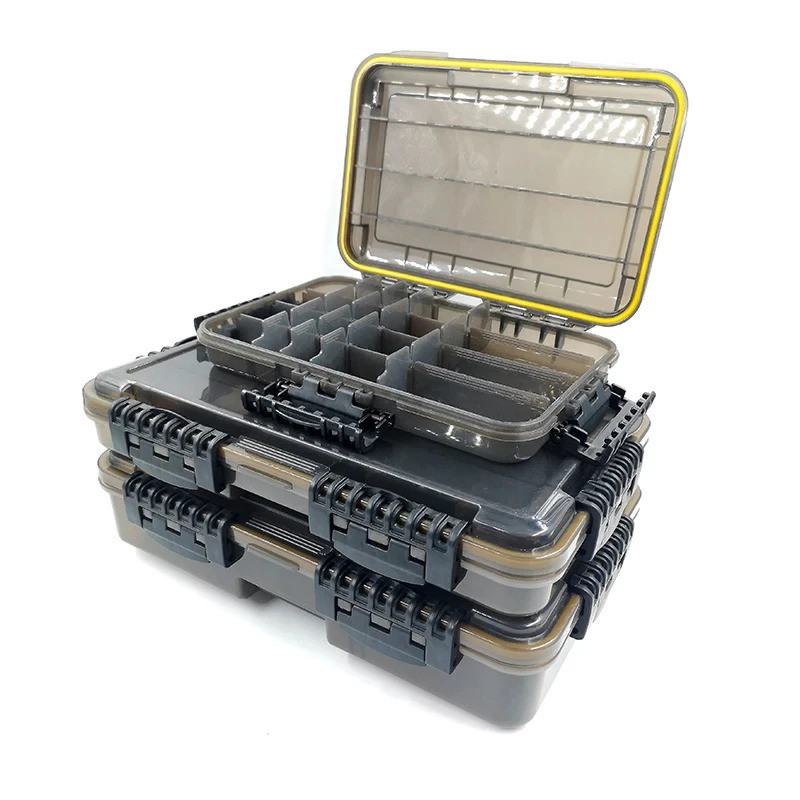 Large-Capacity Waterproof Fishing Tackle Box Fishing Accessories Tool Storage Box Fish Hook Fake Bait Storage Box Fishin