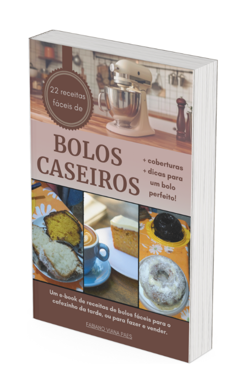 22 Receitas fáceis de bolos caseiros