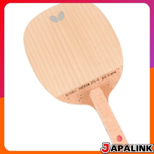 Raquete de tênis de mesa Butterfly Hadlow JPV-R com porta-canetas, estilo japonês, estilo de ataque rápido, 23830 【Dire