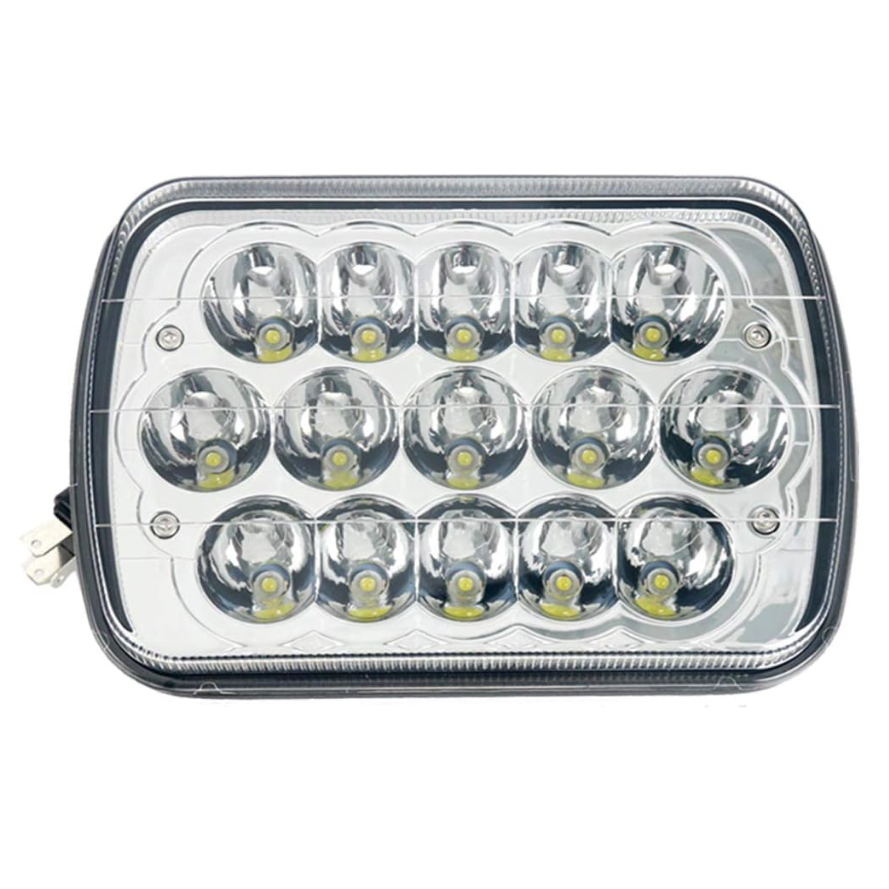 Farol de Milha 15 LED 45W Retangular 12/24V