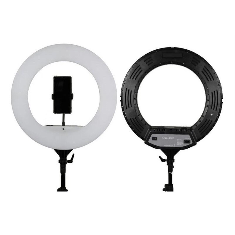 Ring Light 18p 45w 46 Cm 480 Led Grande Com 1 Tripés