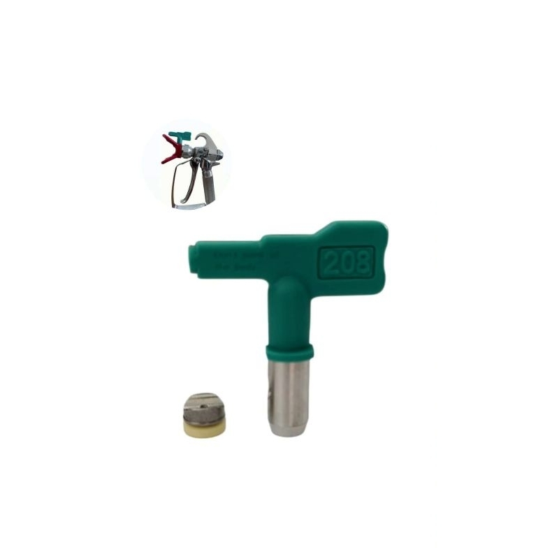 Bico para airless fflp baixa pressão 208 para pistola airless