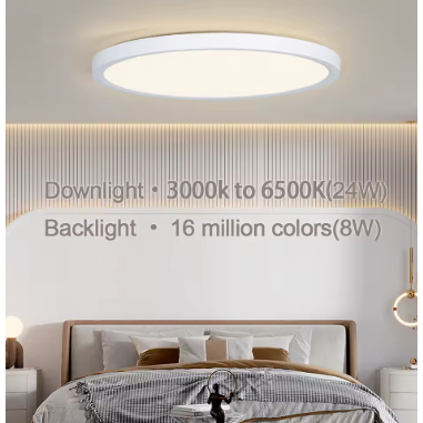 Luminária de Teto LED MARPOU – Modernidade, Economia e Iluminação de Alta Qualidade
