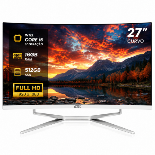 Computador All In One Curvo 27