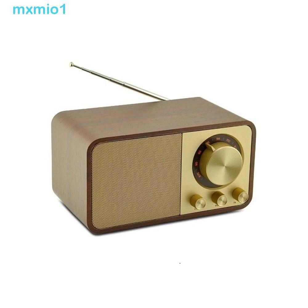 Alto-Falante Bluetooth , Rádio FM Retrô Super Bass Com Antena 5.0 Vintage