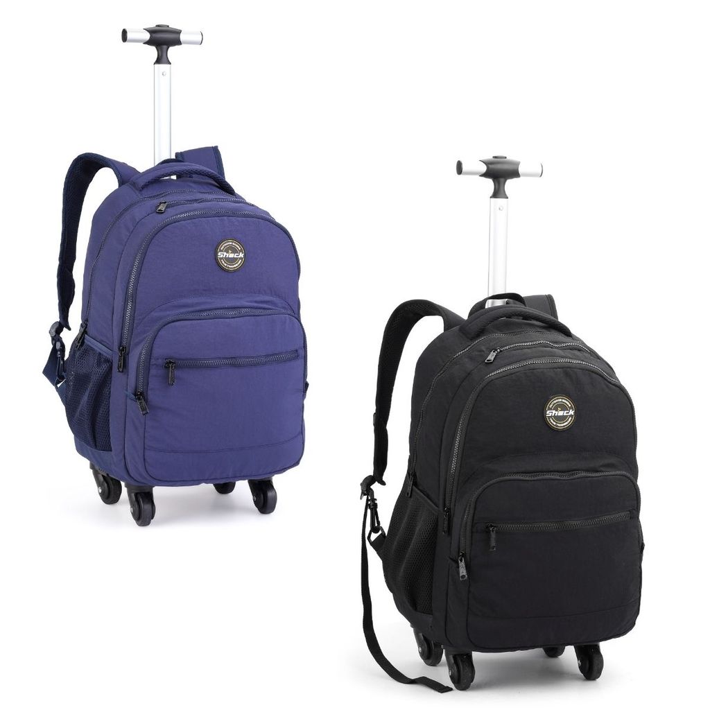 Mochila Rodinhas Masculina Bolso Para Laptop Shock