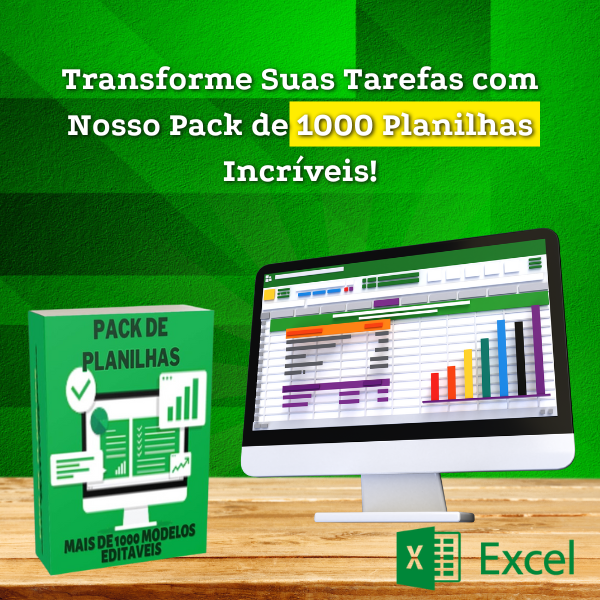 Transforme Suas Tarefas com Nosso Pack de 1000 Planilhas Incríveis!