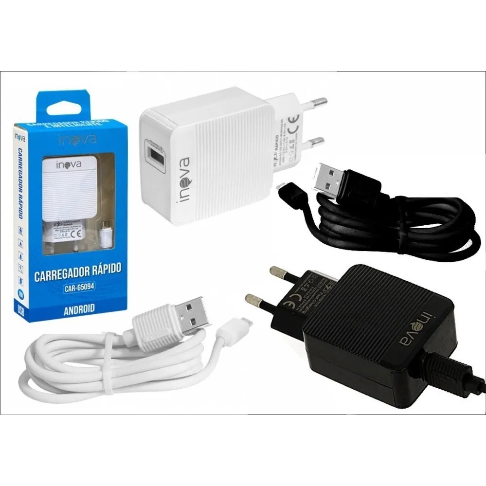 Carregador Compativel DOOGEE N10, N20, N20 PRO 18W Turbo