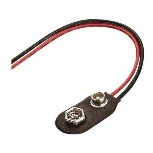 100 Peças - Clip Para Bateria 9v Tipo I Promoção