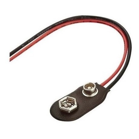 10 Peças - Clip Para Bateria 9v Tipo I Promoção