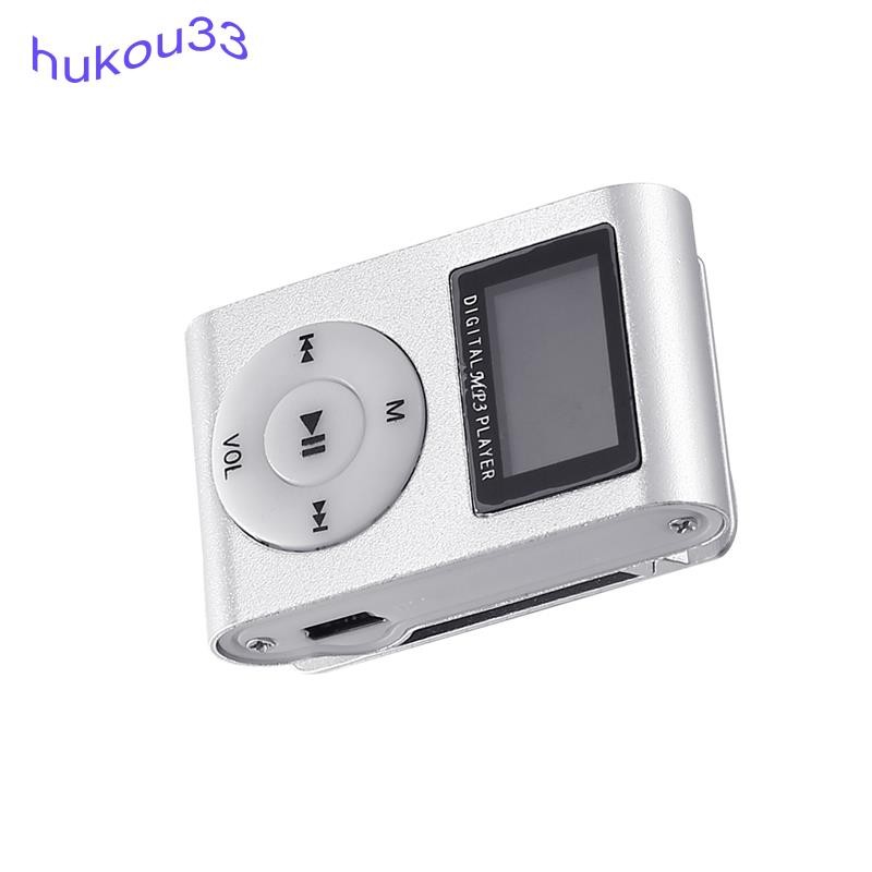Mini USB Clip MP3 Player Suporte Para Tela De Vídeo Cartão Micro-SD TF De 32 Gb