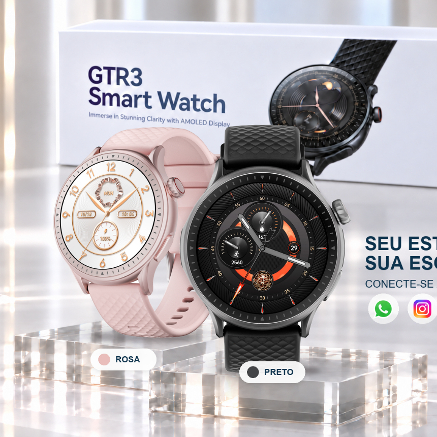Relógio Smartwatch feminino Unissex Esportivo Mais de 100 Modos Esportivos Bateria de Até 5 Dias masculino ios Android