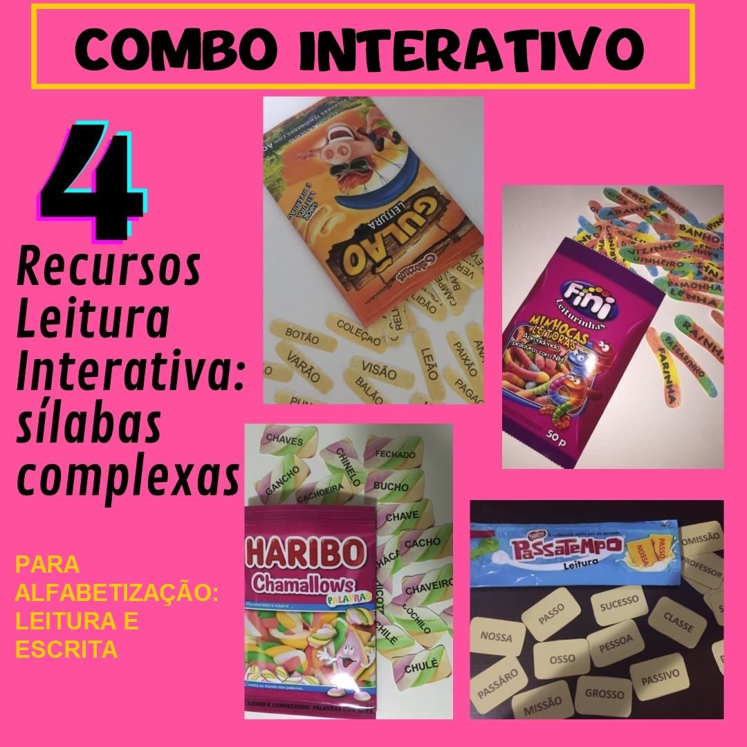 COMBO INTERATIVO- RECURSOS DE LEITURA