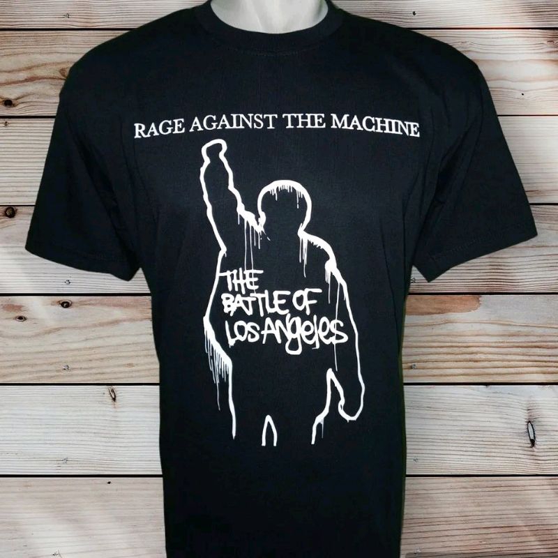 Camiseta Musical Da Banda Rage Contra A Máquina RATM