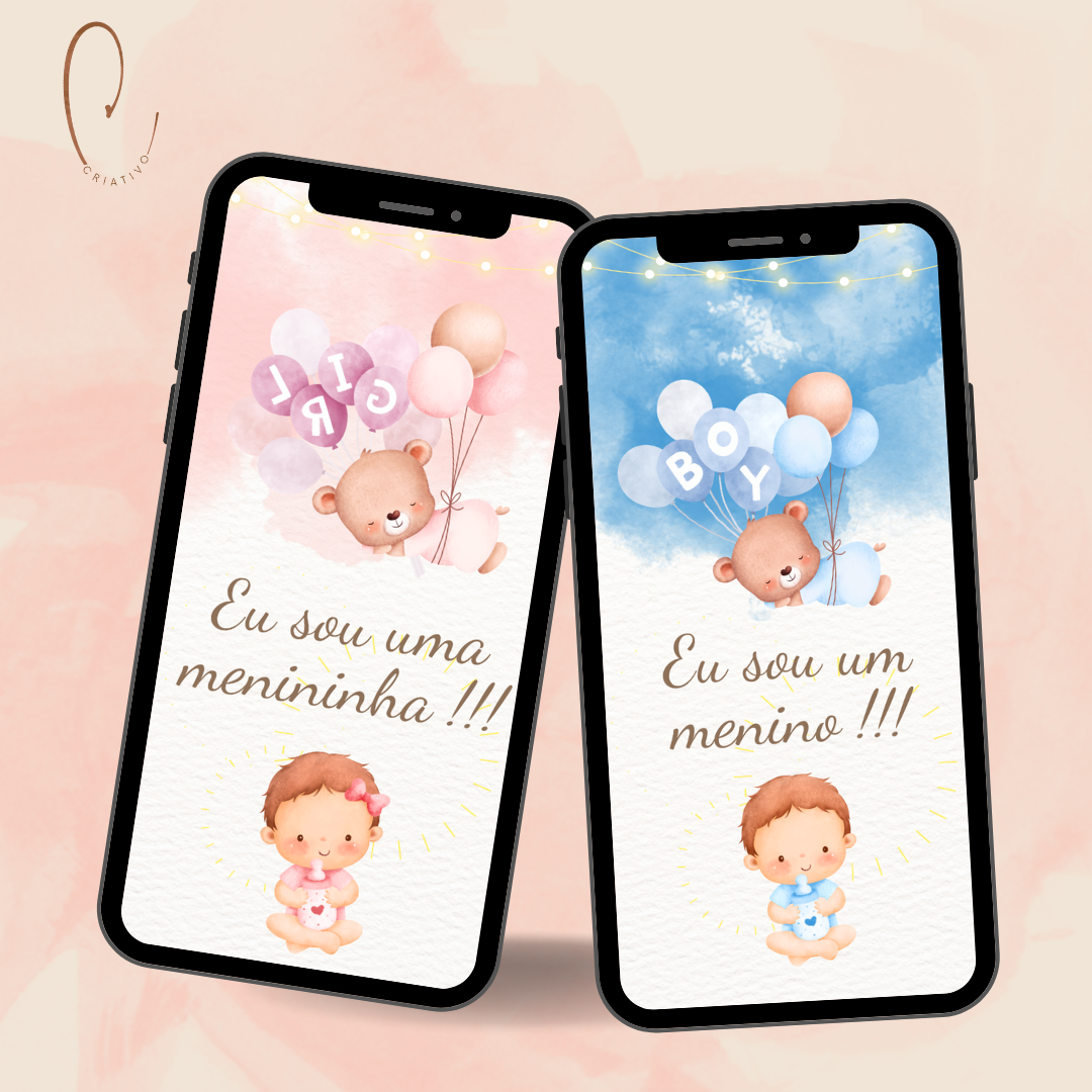 Vídeo Revelação para a família