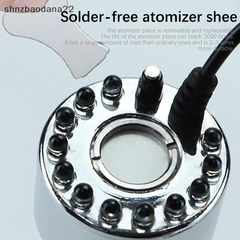 [Shnzd] Halloween LED Fonte De Água Lagoa Fogger Mini Mist Maker Pond Garden Nebulizador Para Decoração De Festa De Nata