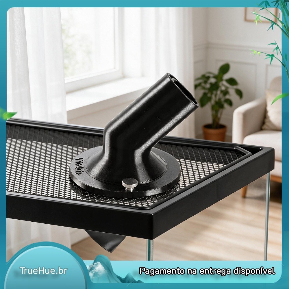 Adaptador De Tela De Terrário Fogger Sem Perfuração Com Parafusos Duplos 360 ° Rotativo 45 Mangueira Do Bico