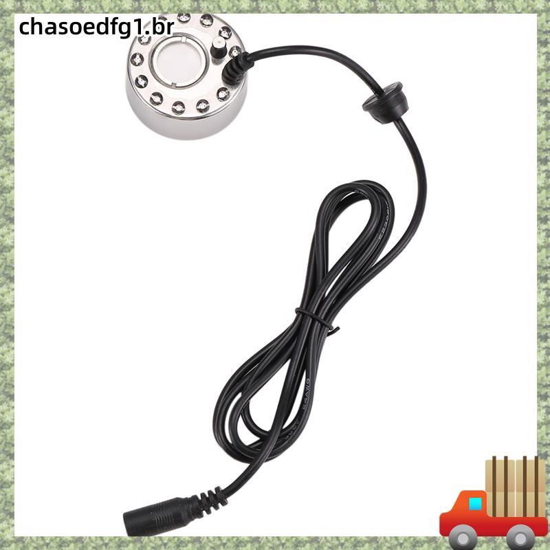 Halloween Névoa Maker Fogger Máquina De Nevoeiro Fonte Senhor Água Jardim Lagoa Foggers Com 12 Flashes Luz LED