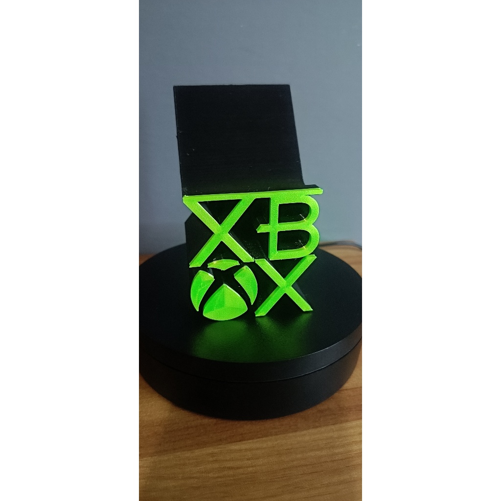 Suporte De Controle Xbox Series S X One Premium Neon Glow – Edição Gamer Luz Negra