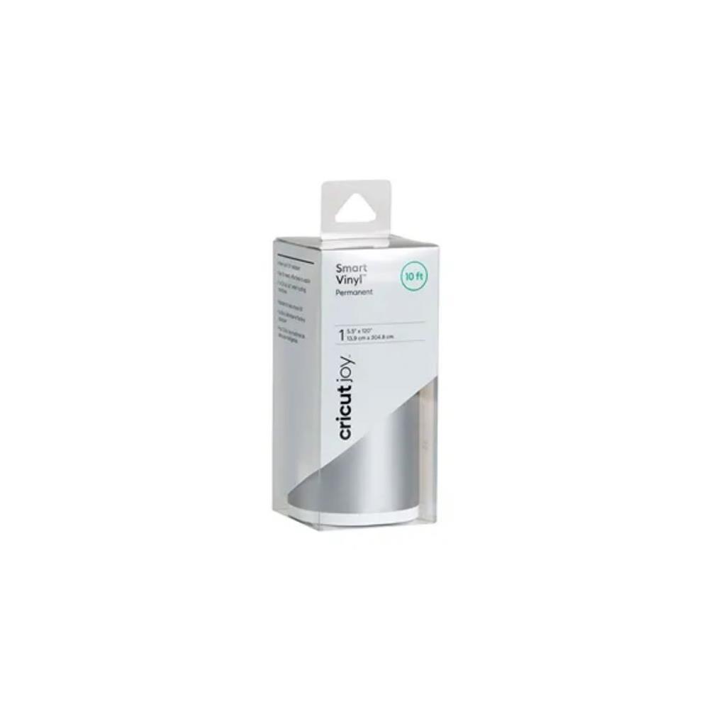 Cricut Value Smart Vinil Permanente Inteligente,  Para Cricut Joy, Prata, 14 cm x 3 m
