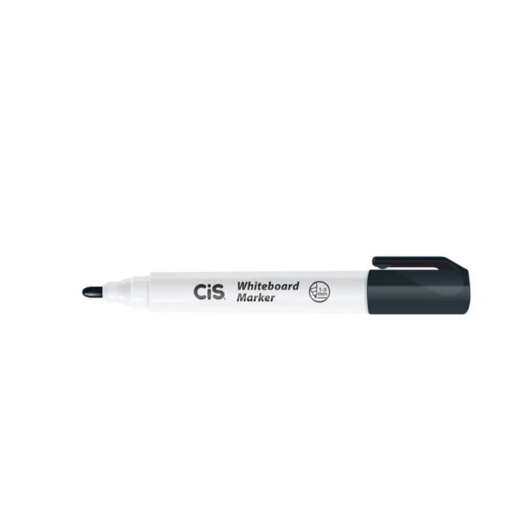 Pincel Caneta Marcador Para Quadro Branco  Unidade  Preto ou Azul Cis Whiteboard
