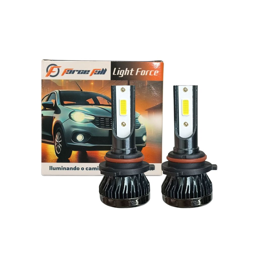 Lampada Led Light Force HB4 12v 25w Par Chip Dob Force Full