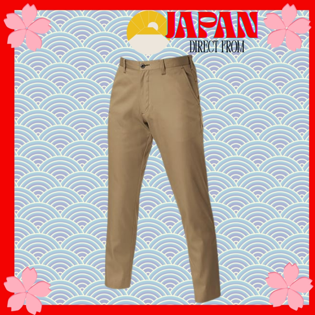 【Direct from Japan】BURTLE Shirring Pants Spring Summer Work Pants 6107 Silver, Khaki Comfortable Stylish M L LL