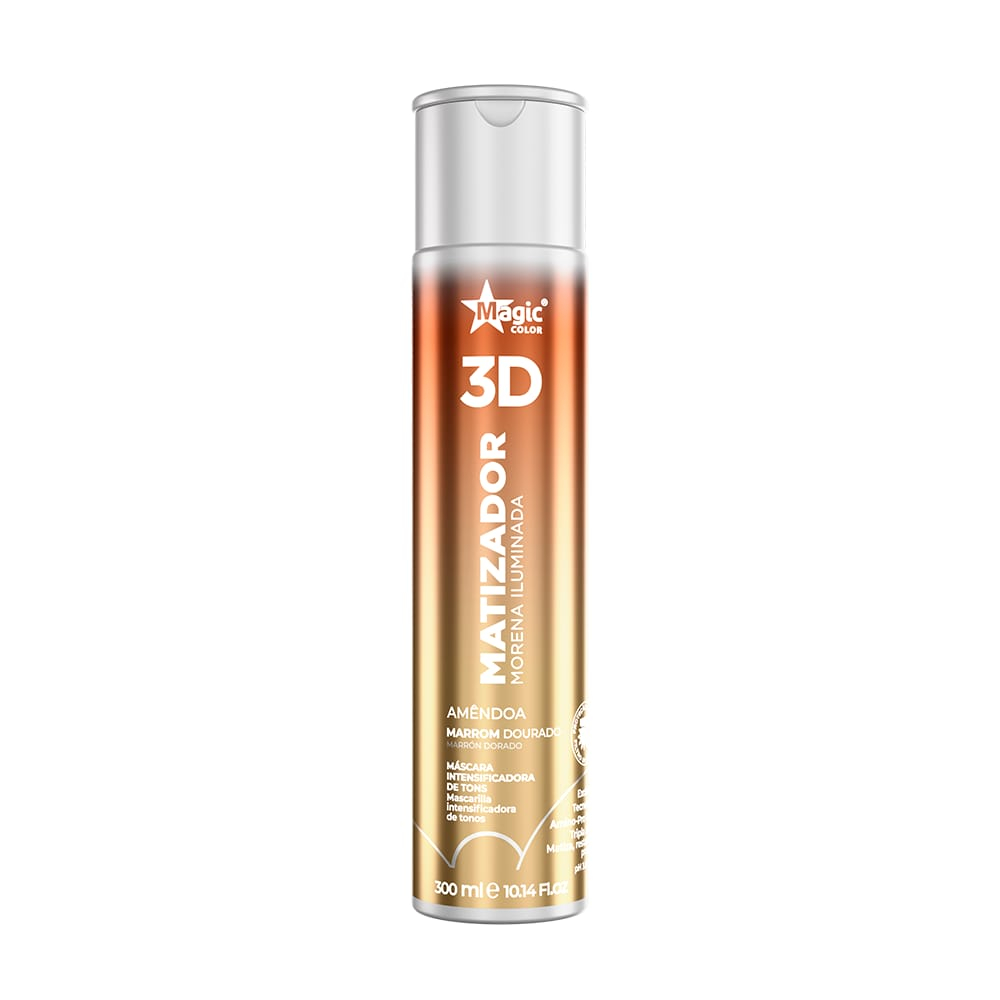 Magic Color Gloss Matizador 3d Morena Iluminada Amêndoa 300ML