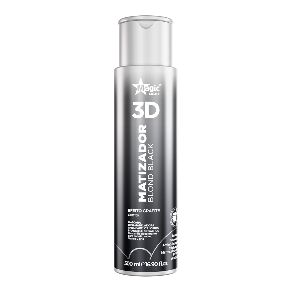 Magic Color  Matizador Gloss 3d Blond Black 500ml