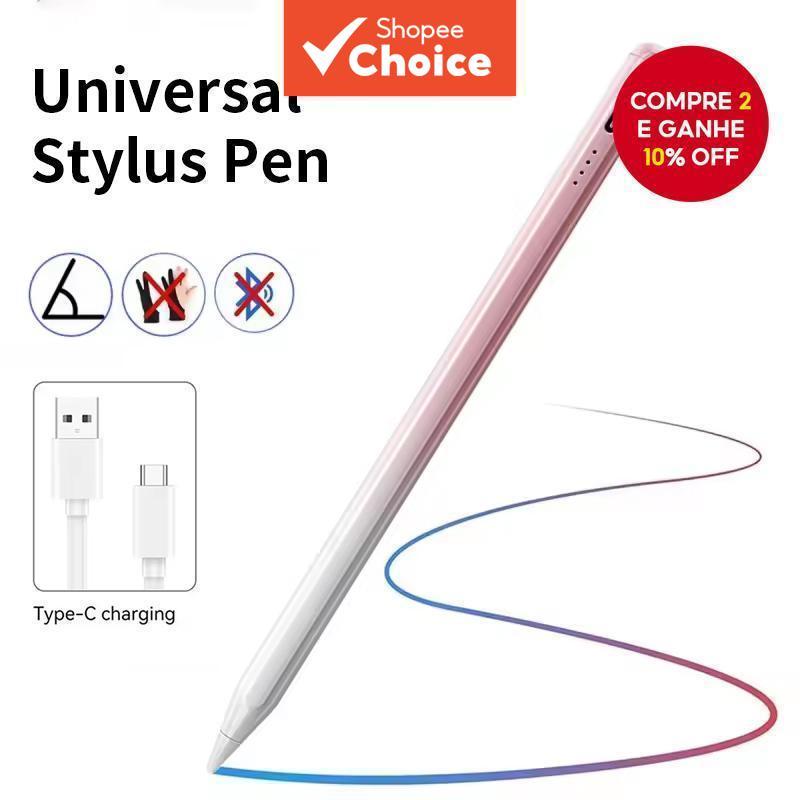 Canetas Stylus para Samsung Galaxy Tab A9 A9+ S9FE S9+ S8+ S7+ S7FE S6lite A7 A8 A7lite Caneta de Toque Recarregável