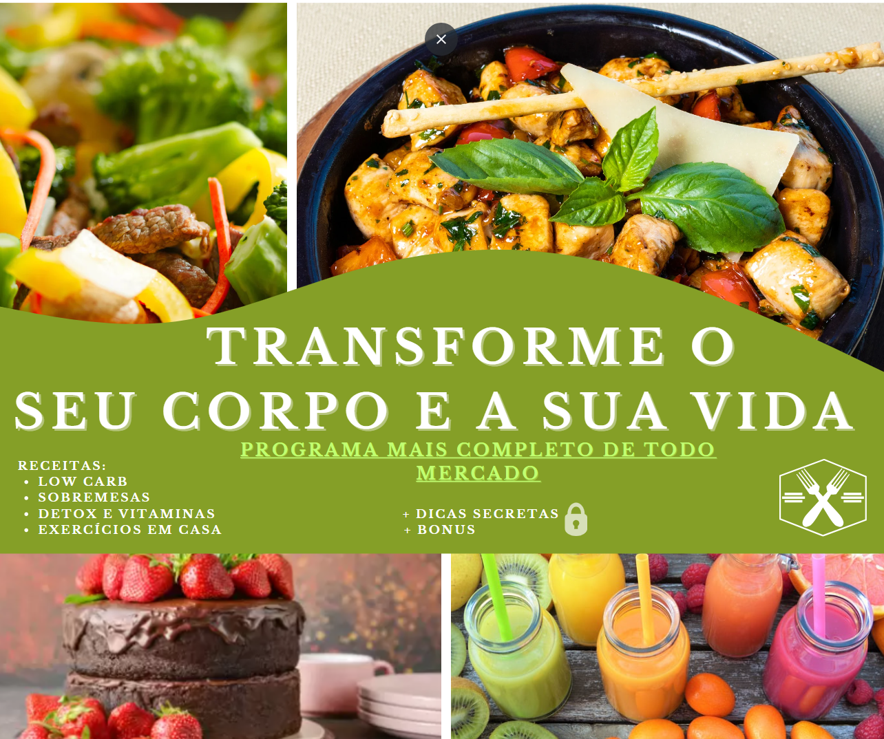 Transforme o seu corpo e a sua vida!