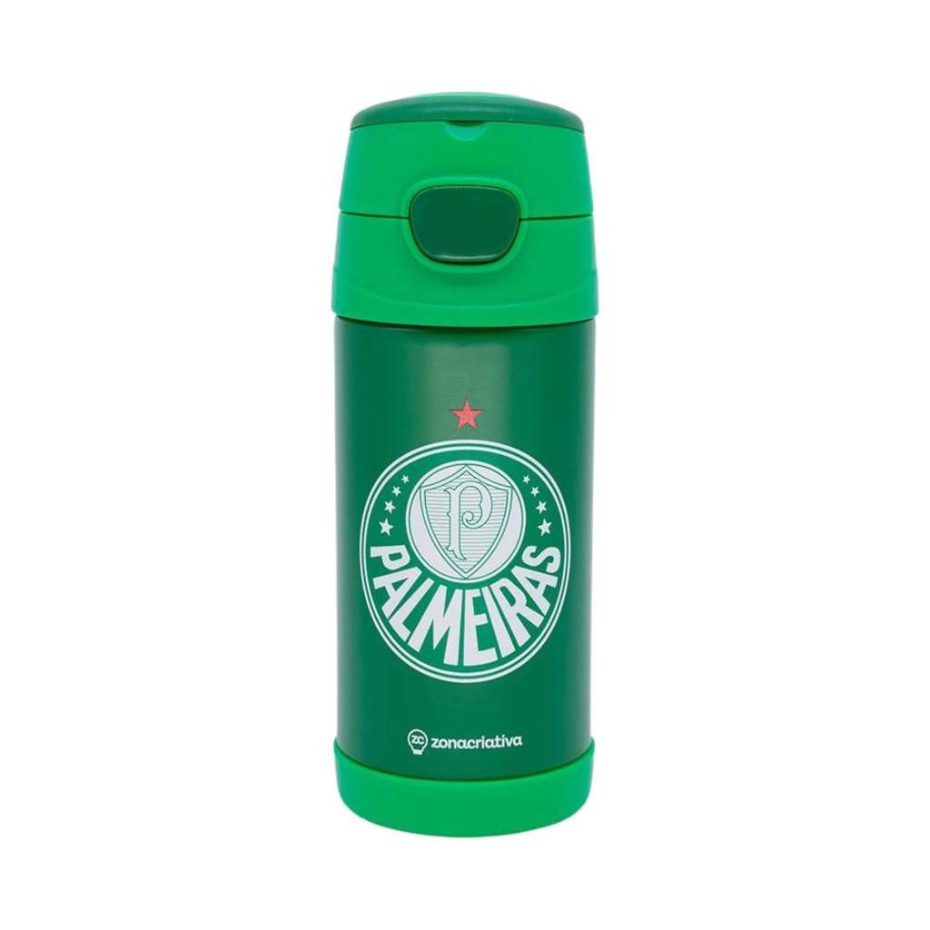 Garrafa Top Handle Infantil 350ml Palmeiras Zona Criativa - 10073802
