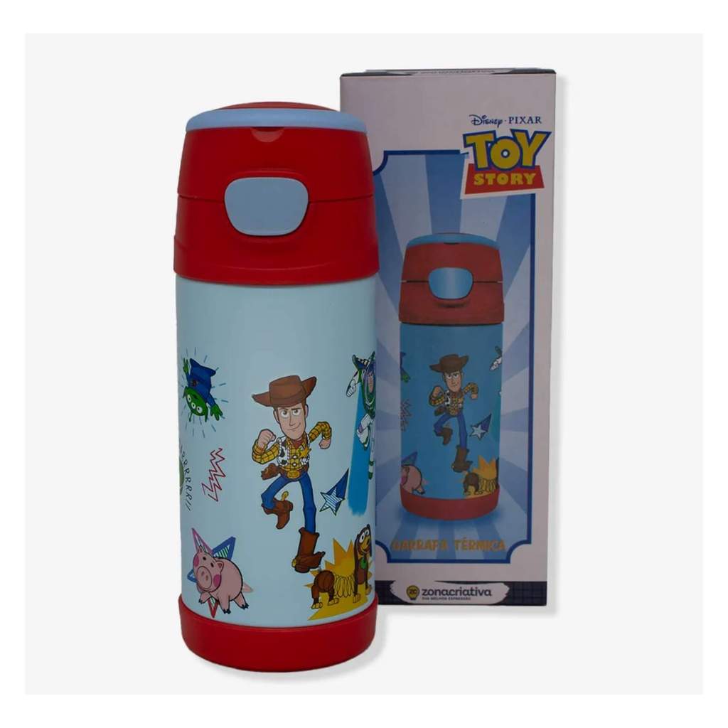 Garrafa Térmica Infantil Top Handle Toy Story Disney Zona Criativa - 10073111