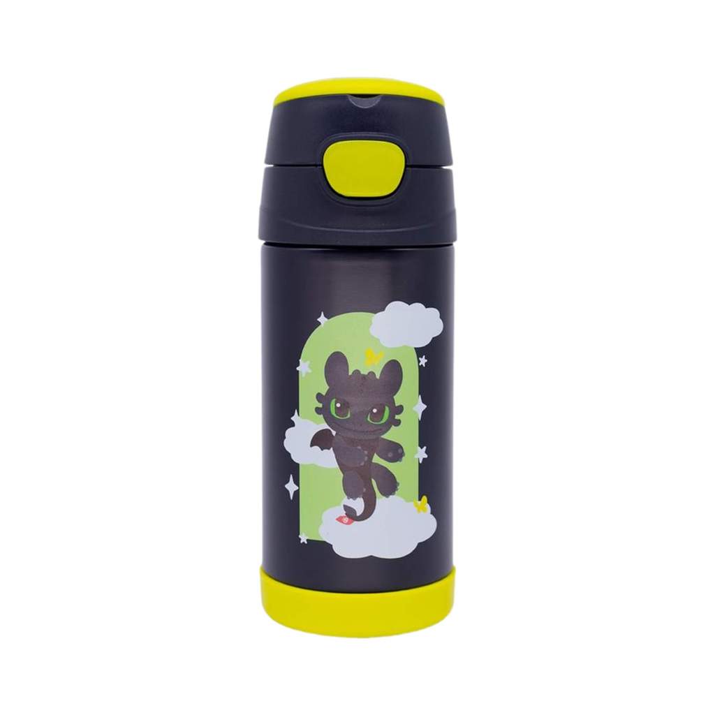 Garrafa Top Handle Infantil Furia da Noite 350ml Zona Criativa - 10074009