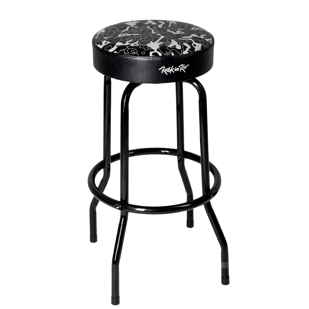 BANCO TAGIMA ROCK IN RIO STOOL BAR BK