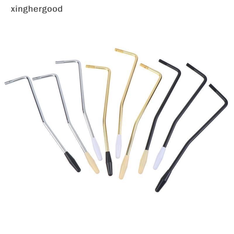 Xinghergood M6 Guitarra Elétrica Tremolo Ponte Braço Whammy Bar Acessório De Metal Antiderrapante Para Guitarristas Crom