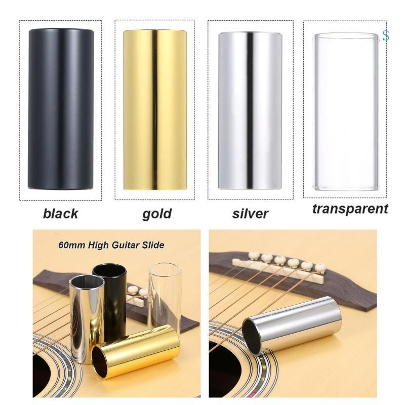 S Guitar Slide Bar Barra De Tom Deslizante Inoxidável Para Instrumento De Cordas