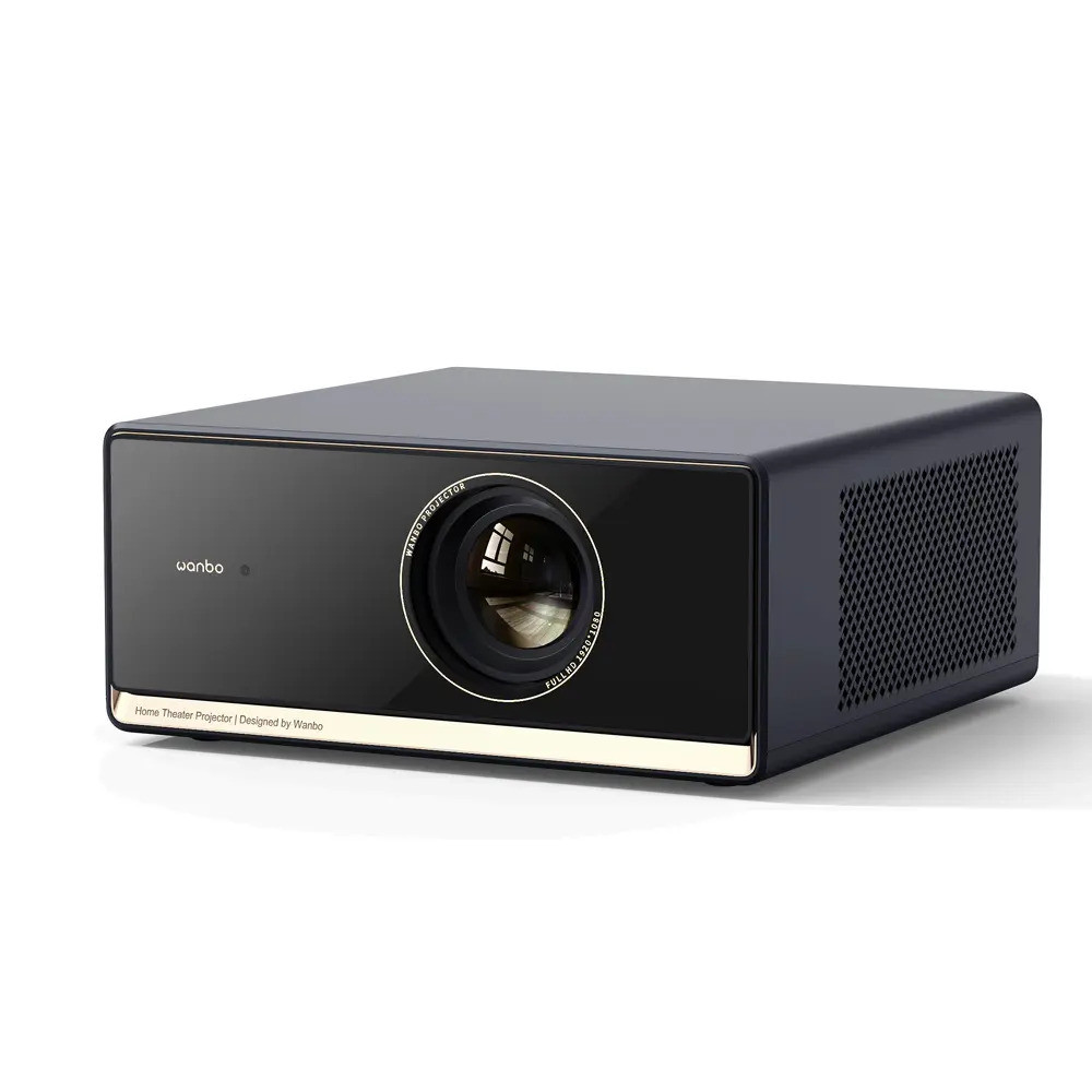 Projetor Wanbo X5 Pro, novo suporte nativo de 1080p, 1100 Ansi Lumens, mais inteligente, Google TV Os Hdr10