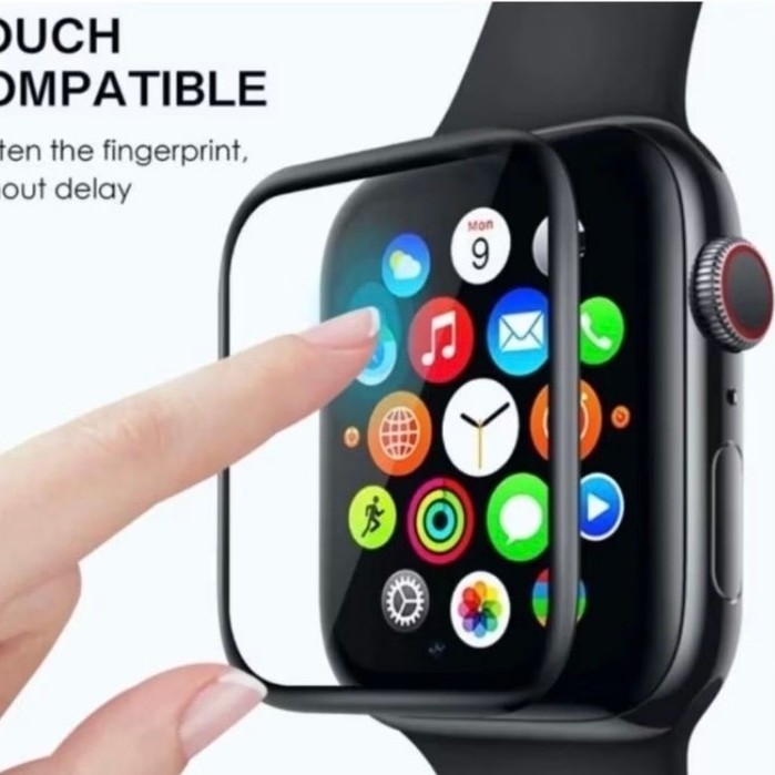 Pelicula Em Ceramica Para Relogio Apple Watch Series 1/2/3/4/5/6 38mm 40mm 42mm 44mm Smartwatch T80 IWO