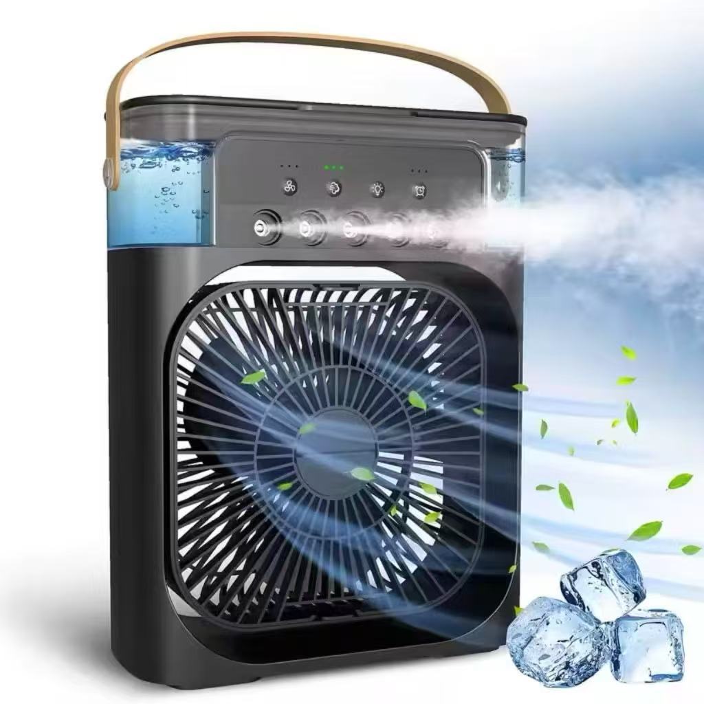 Ventilador de resfriamento de escritório silencioso com spray de cinco furos popular