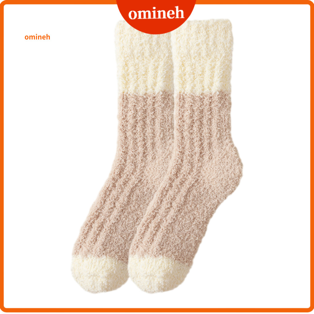 Thermal Coral Fleece Socks Comfortable House Women’s Thickened Plush – Warm Winter Sleep Anti-static Cozy Indoor for