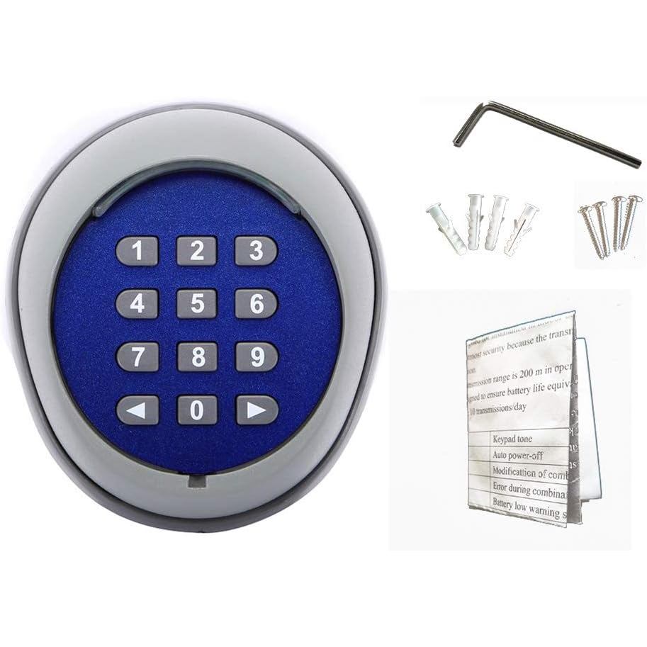Wireless Keypad for Automatic Gate Opener, Keyless for Sliding Gate Operator Panel(Opener Accesssories,Only Compatible w
