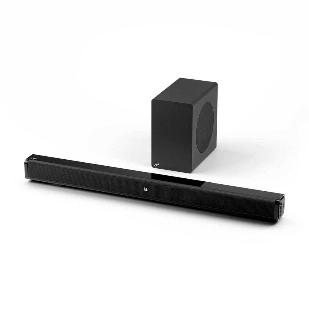 Soundbar Get 2.1 Canais 240W RMS Bluetooth, USB, HDMI, Preto, Som Imersivo